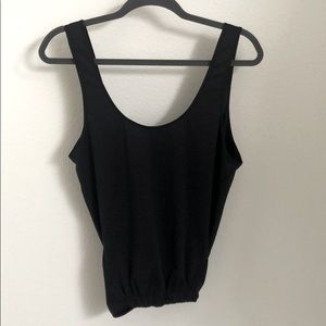 Reversible Black Fabletics Top